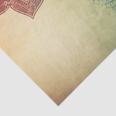 Mandala Weefsel Pagina Tissuepapier (Detail)