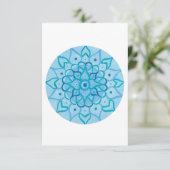 Mandala Wenskaart Bedankkaart (Staand voorkant)