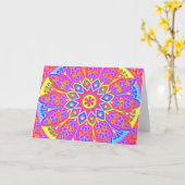 MANDALA WENSKAART GROOTTE KAART (Gele Bloem)