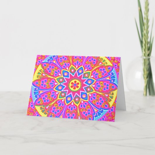 MANDALA WENSKAART GROOTTE KAART (Voorkant)