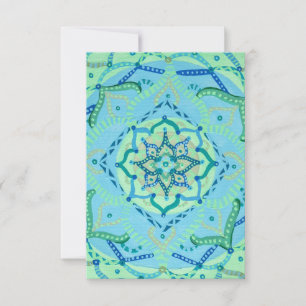 Mandala Wenskaarten Bedankkaart