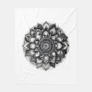 mandala werpdeken fleece deken