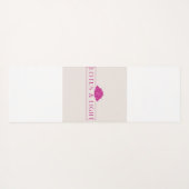 Mandala-White Yogamat (Achterkant (horizontaal))