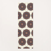 Mandala-White Yogamat (Voorkant)