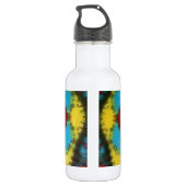 Mandala wielband kleurstof waterfles  (Achterkant)