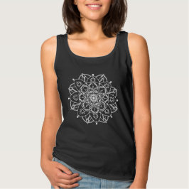 Mandala wit t-shirt