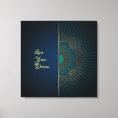 Mandala - Wrapped Canvas Afdruk (Voorkant)