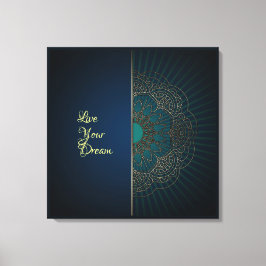 Mandala - Wrapped Canvas Afdruk