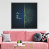 Mandala - Wrapped Canvas Afdruk (Insitu (Woonkamer))