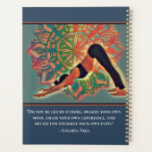 Mandala Yoga Downward Dog Atharva Veda Planner (Achterkant)