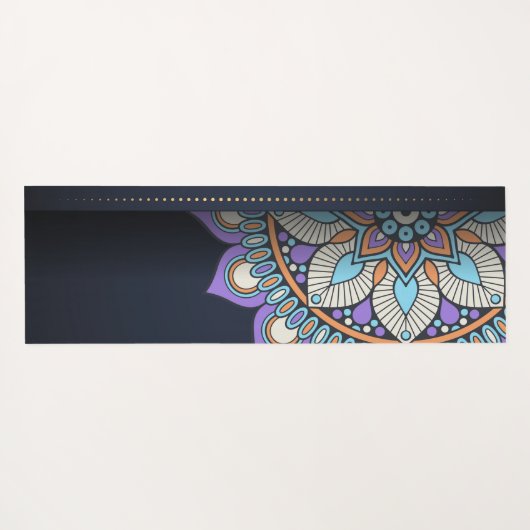 Mandala Yoga Mat (Achterkant (horizontaal))
