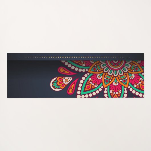 Mandala Yoga Mat (Achterkant (horizontaal))