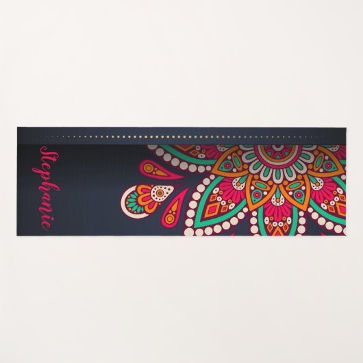 Mandala Yoga Mat (Voorkant (horizontaal))