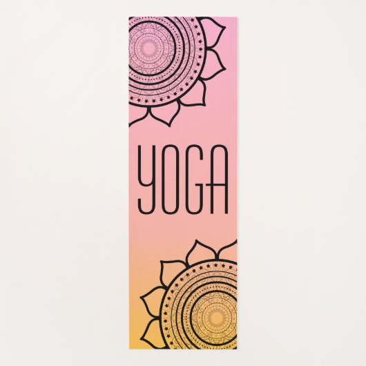 Mandala, Yoga Mat Gift Set (Voorkant)