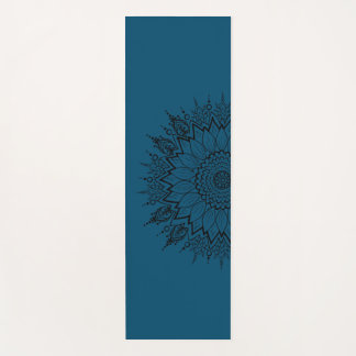 Mandala Yoga Mat, Sunflower Exercise Mats Yogamat