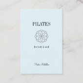 Mandala Yoga Pilates Wellness Visitekaartje (Voorkant)