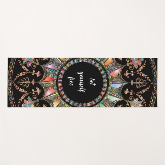 Mandala Yogamat (Voorkant (horizontaal))