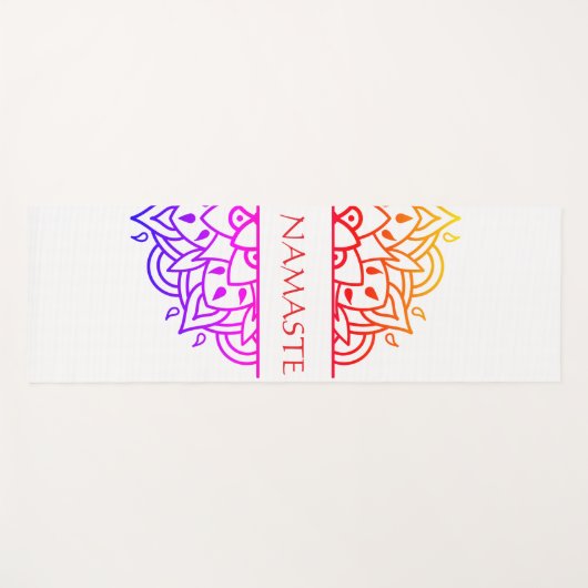 Mandala Yogamat (Voorkant (horizontaal))