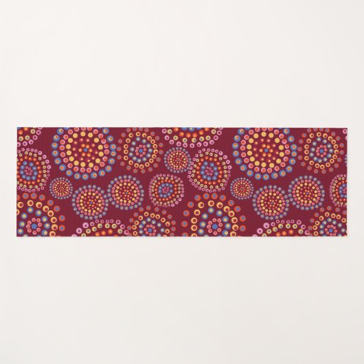 Mandala Yogamat (Voorkant (horizontaal))