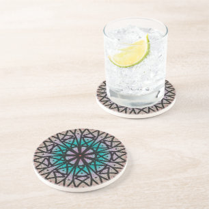 Mandala Zandsteen Onderzetter