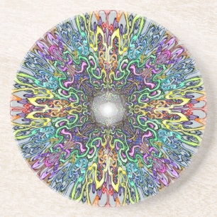 Mandala Zandsteen Onderzetter