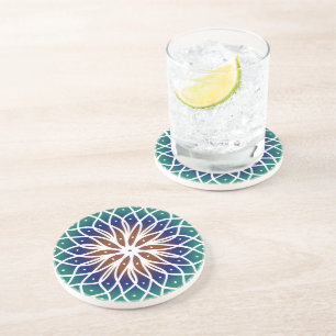 Mandala Zandsteen Onderzetter