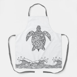Mandala Zee Turtle Schort