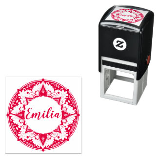 Mandala Zelfinktende Stempel