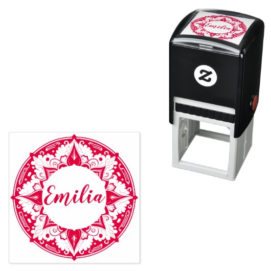 Mandala Zelfinktende Stempel (In situ)