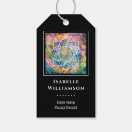 Mandala Zen Reiki Yoga Massage Sacred Spiritueel Cadeaulabel