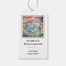 Mandala Zen Reiki Yoga Massage Sacred Spiritueel Cadeaulabel