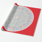 Mandala Zen Yoga Spiritual  Cadeaupapier (Uitgerold)