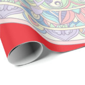 Mandala Zen Yoga Spiritual  Cadeaupapier (Rol Hoek)