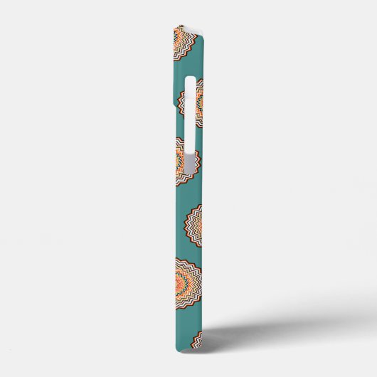 Mandala Zigzag Pattern Case-Mate iPhone Case (Achterkant / Links)