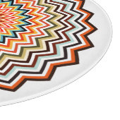 Mandala Zigzag Pattern Snijplank (Hoek)