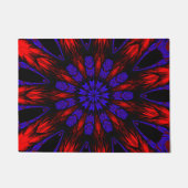 Mandala Zuidwest Hippie Boho Chic Bohemian Deurmat (Voorkant)