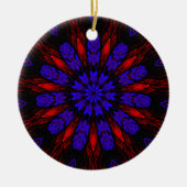 Mandala Zuidwest Hippie Boho Chic Bohemian Keramisch Ornament (Voorkant)