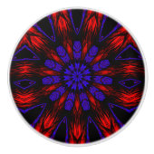 Mandala Zuidwest Hippie Boho Chic Bohemian Keramische Knop (Voorkant)