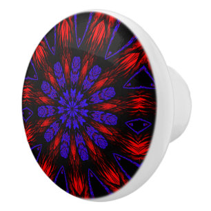 Mandala Zuidwest Hippie Boho Chic Bohemian Keramische Knop