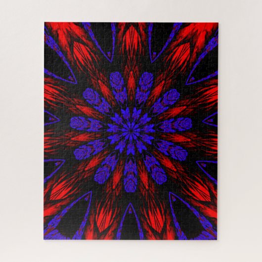 Mandala Zuidwest Hippie Boho Chic Bohemian Legpuzzel (Verticaal)