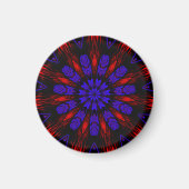 Mandala Zuidwest Hippie Boho Chic Bohemian Magneet (Voorkant)