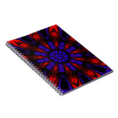 Mandala Zuidwest Hippie Boho Chic Bohemian Notitieboek (Rechterzijde)