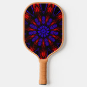 Mandala Zuidwest Hippie Boho Chic Bohemian Pickleball Paddle (Achterkant)