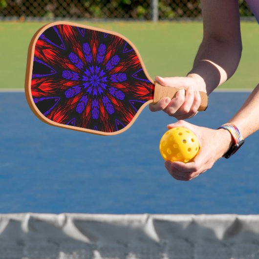 Mandala Zuidwest Hippie Boho Chic Bohemian Pickleball Paddle (Insitu)