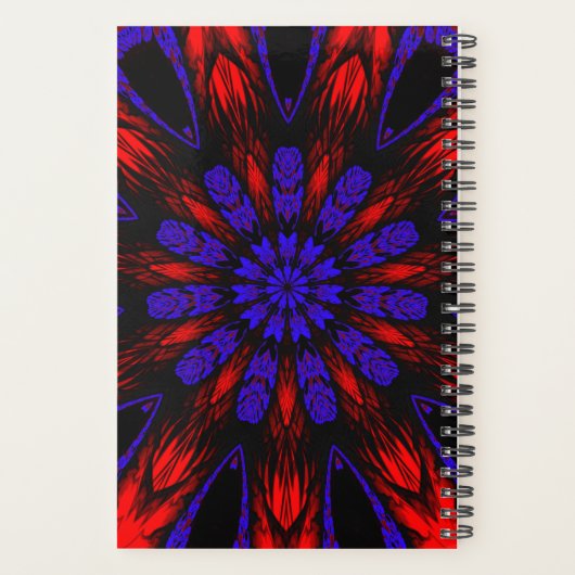 Mandala Zuidwest Hippie Boho Chic Bohemian Planner (Achterkant)