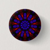 Mandala Zuidwest Hippie Boho Chic Bohemian Ronde Button 3,2 Cm (Voorkant)