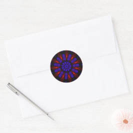 Mandala Zuidwest Hippie Boho Chic Bohemian Ronde Sticker