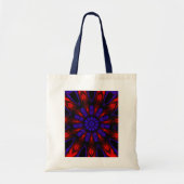 Mandala Zuidwest Hippie Boho Chic Bohemian Tote Bag (Voorkant)