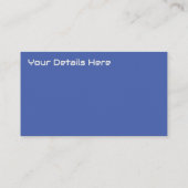 Mandala Zuidwest Hippie Boho Chic Bohemian Visitekaartje (Achterkant)