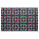 Mandala zwarte bg stof (Yard (91,4 cm))